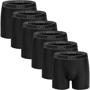 Mens Boxer Briefs Underwear 6 Pack Soft Bamboo